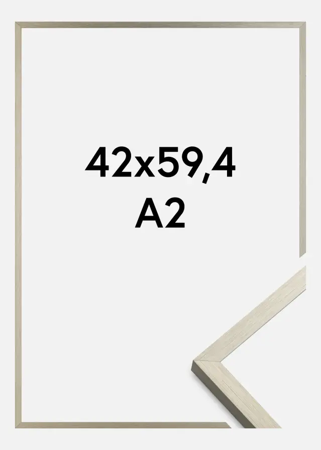 Walther Rahmen Chair Edelstahl 42x59,4 cm (A2)