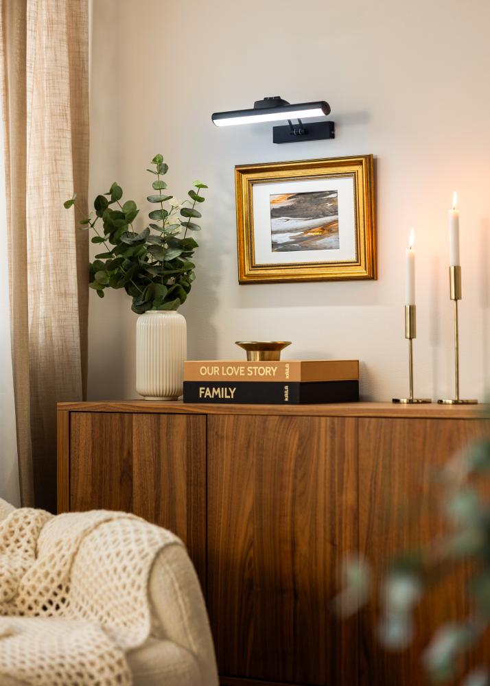 KAILA KAILA Gleam Batteriebetriebene Bilderbeleuchtung 32 cm - Schwarz