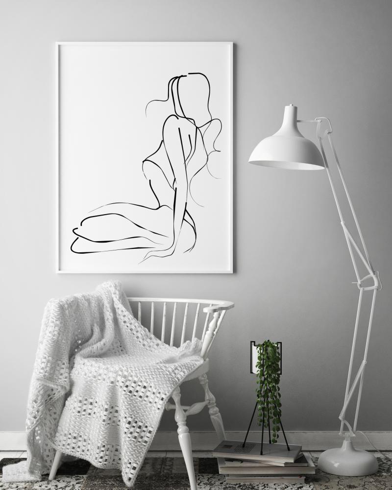 Artlink Line drawing II 30x40 cm