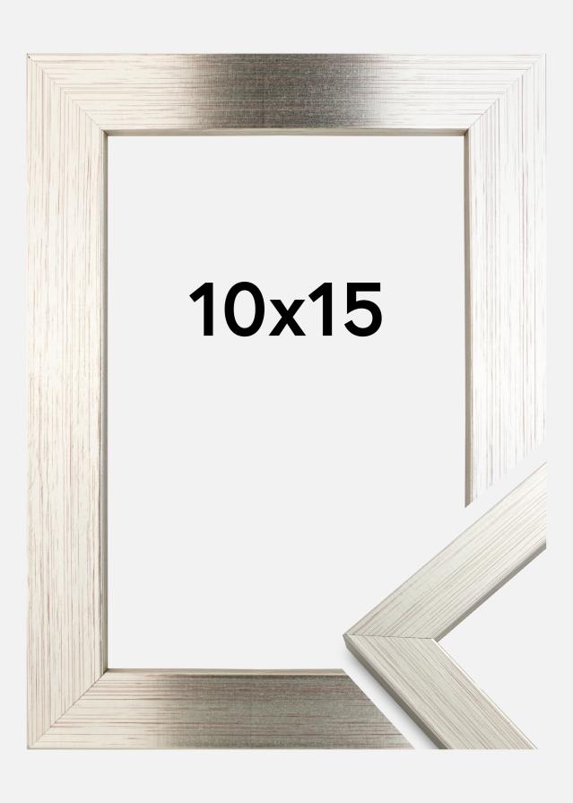 Galleri 1 Rahmen Silver Wood 10x15 cm