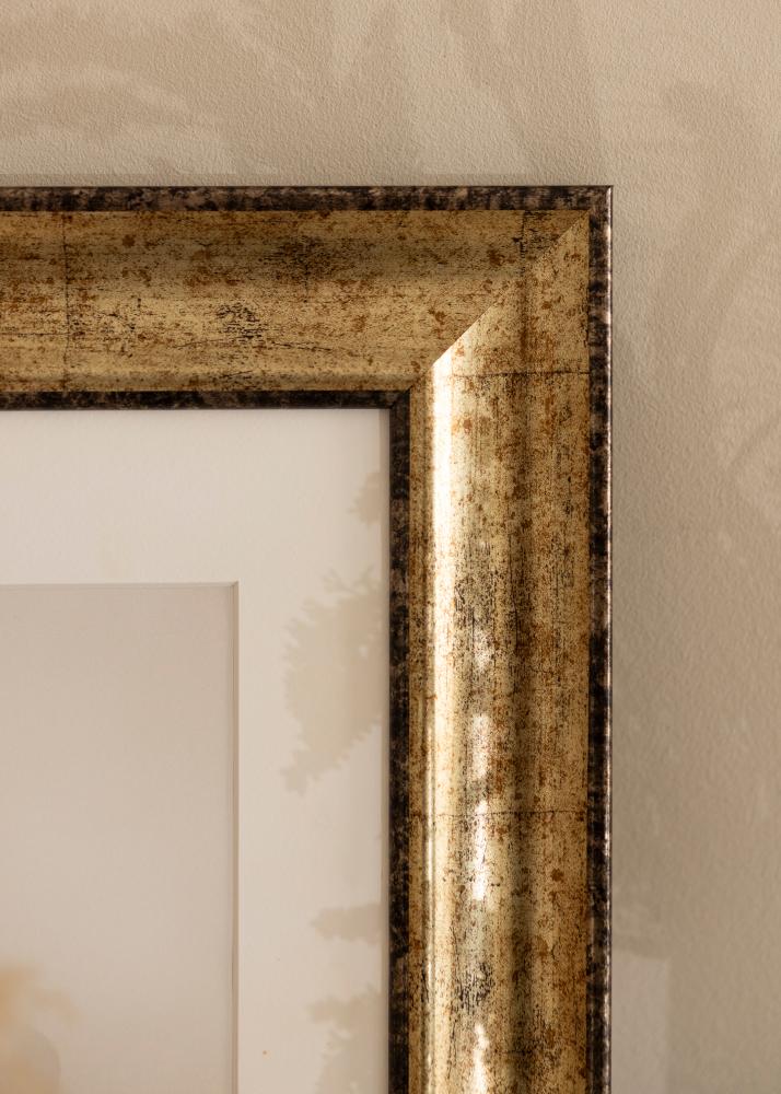 Ramverkstad Rahmen Saltsjöbaden Antik-Gold - Größe nach Wunsch