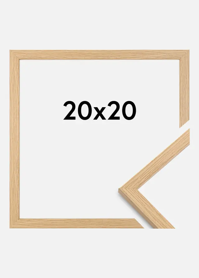 Estancia Rahmen Galant Eiche 20x20 cm
