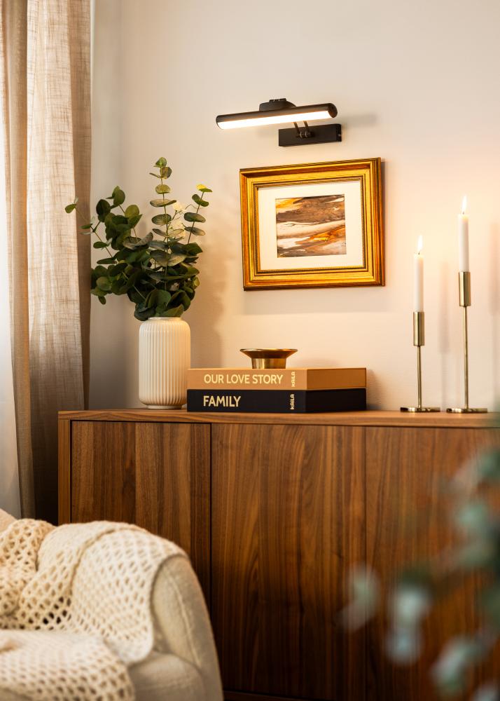 KAILA KAILA Gleam Batteriebetriebene Bilderbeleuchtung 32 cm - Schwarz