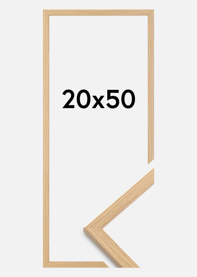 Estancia Rahmen Galant Acrylglas Eiche 20x50 cm