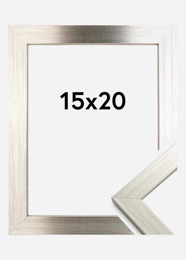 Galleri 1 Rahmen Silver Wood 15x20 cm