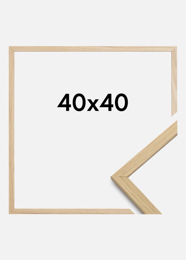 Galleri 1 Rahmen Edsbyn Eiche 40x40 cm