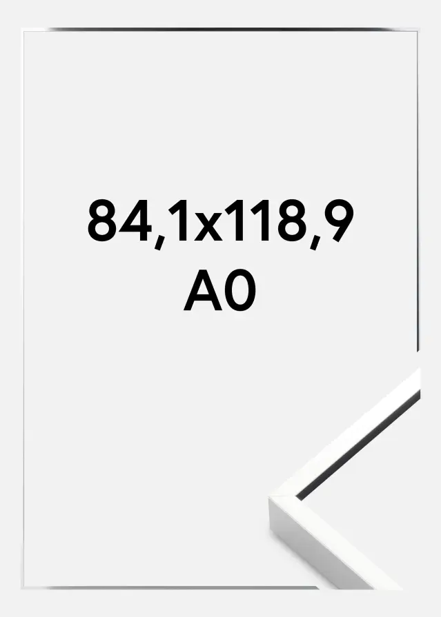 Nielsen Rahmen Nielsen Premium Alpha Blank Silber 84,1x118,9 cm (A0)