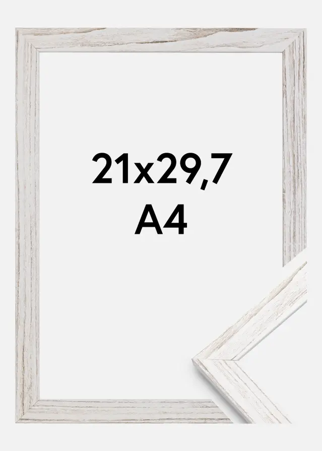 Estancia Rahmen Stilren Vintage White 21x29,7 cm (A4)