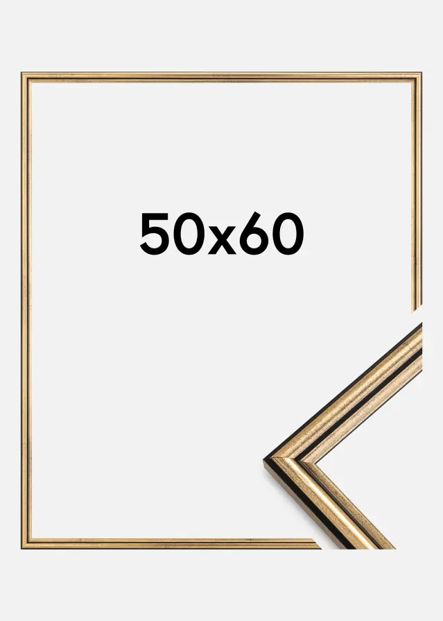 Galleri 1 Rahmen Horndal Acrylglas Gold 50x60 cm