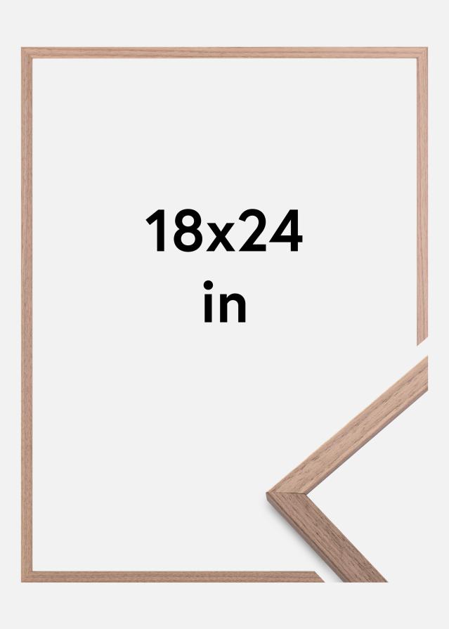 Galleri 1 Rahmen Edsbyn Walnuss Hell 18x24 inches (45,72x60,96 cm)
