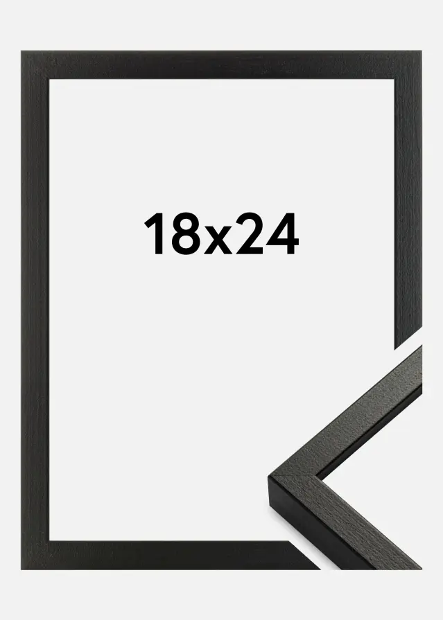 Focus Rahmen Vivaldi Schwarz 18x24 cm