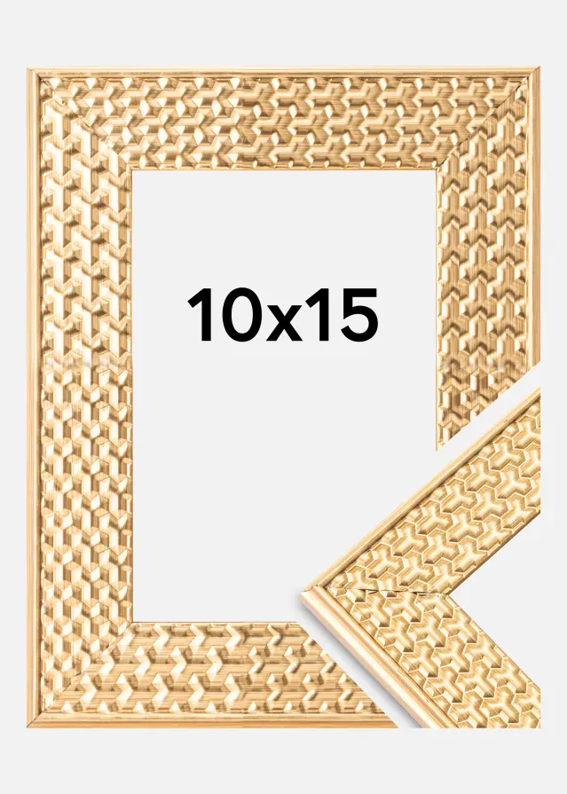 Artlink Rahmen Grace Acrylglas Gold 10x15 cm