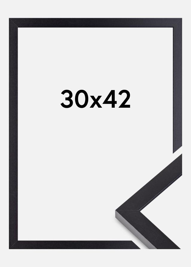 BGA Rahmen Selection Acrylglas Schwarz 30x42 cm