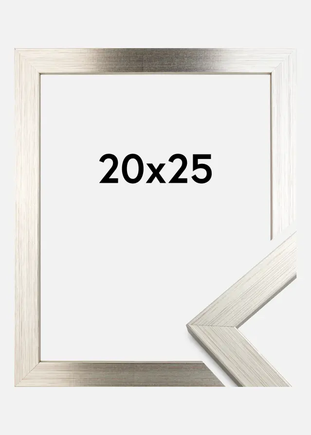 Galleri 1 Rahmen Silver Wood Acrylglas 20x25 cm