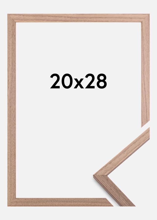 Galleri 1 Rahmen Edsbyn Walnuss Hell 20x28 cm