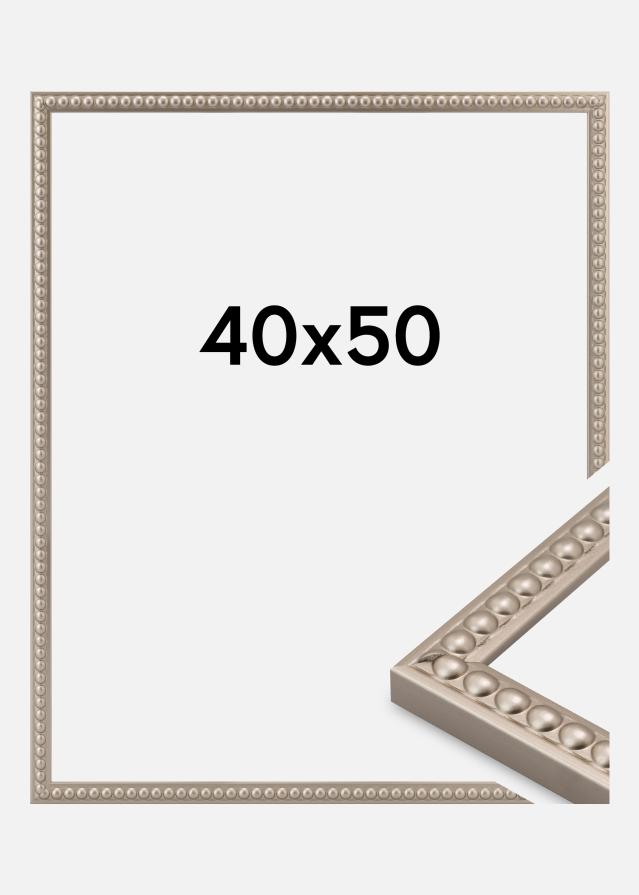 Jämtlands Ramfabrik Rahmen Perla Acrylglas Champagner 40x50 cm