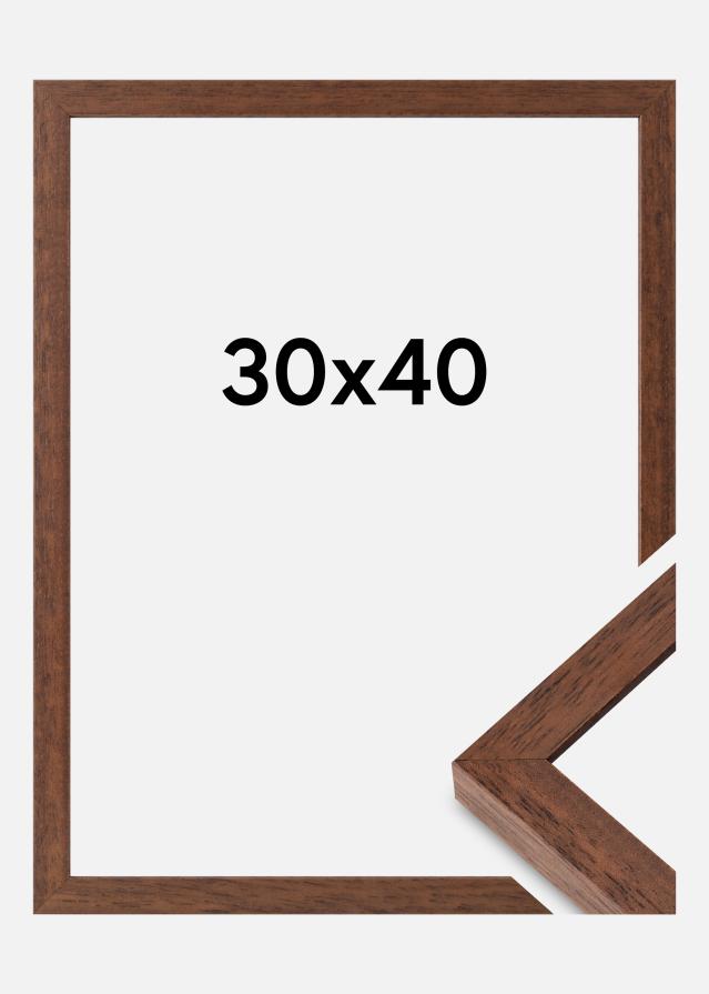 Mavanti Rahmen Hermes Acrylglas Teak 30x40 cm