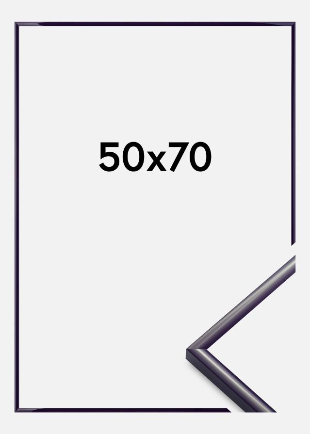 BGA Rahmen New Lifestyle Acrylglas Dunkellila 50x70 cm