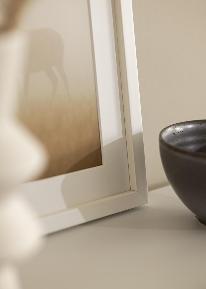 Estancia Rahmen Exklusiv Weiß 60x80 cm