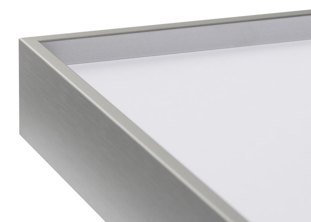 Ramverkstad Rahmen Nielsen Premium Zenit Matt Silber - Größe nach Wunsch