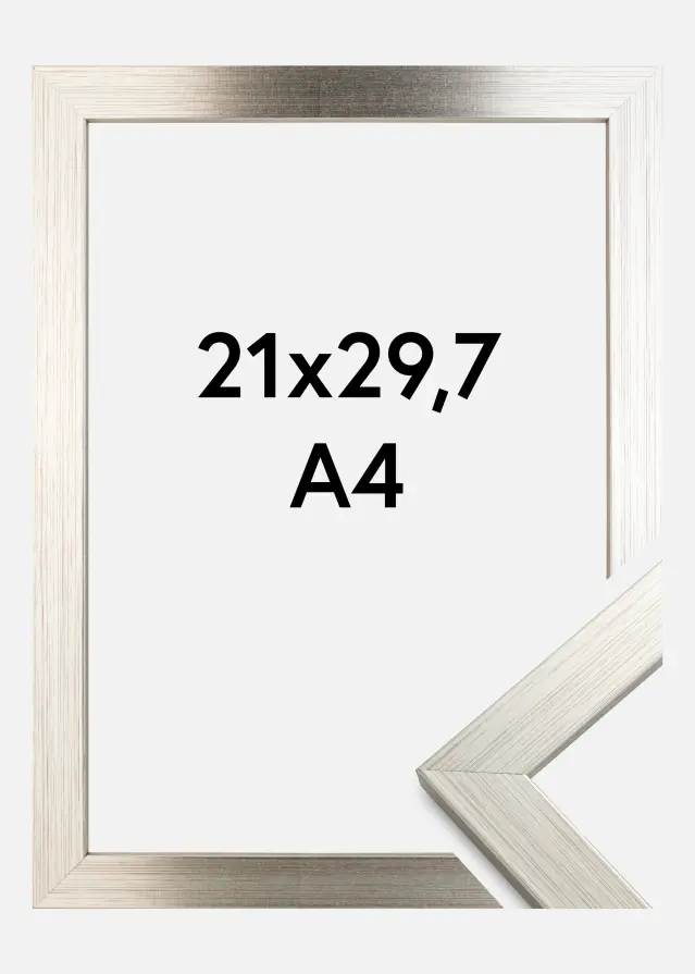 Galleri 1 Rahmen Silver Wood 21x29,7 cm (A4)