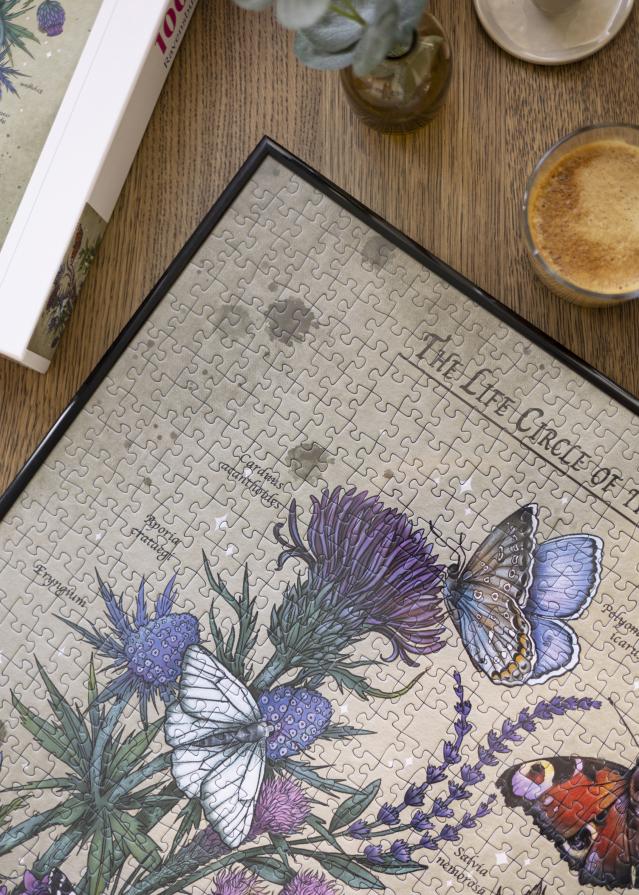 Innova Puzzle-Rahmen Schwarz 70x100 cm