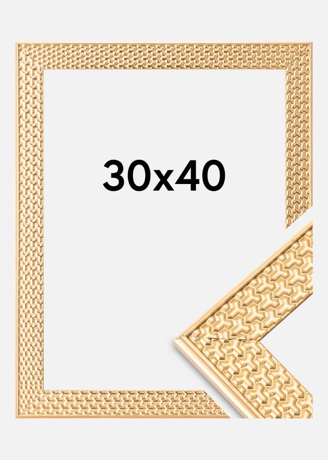 Artlink Rahmen Grace Acrylglas Gold 30x40 cm