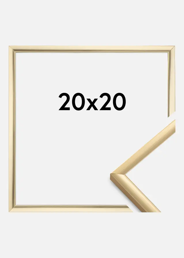 Walther Rahmen New Lifestyle Gold 20x20 cm