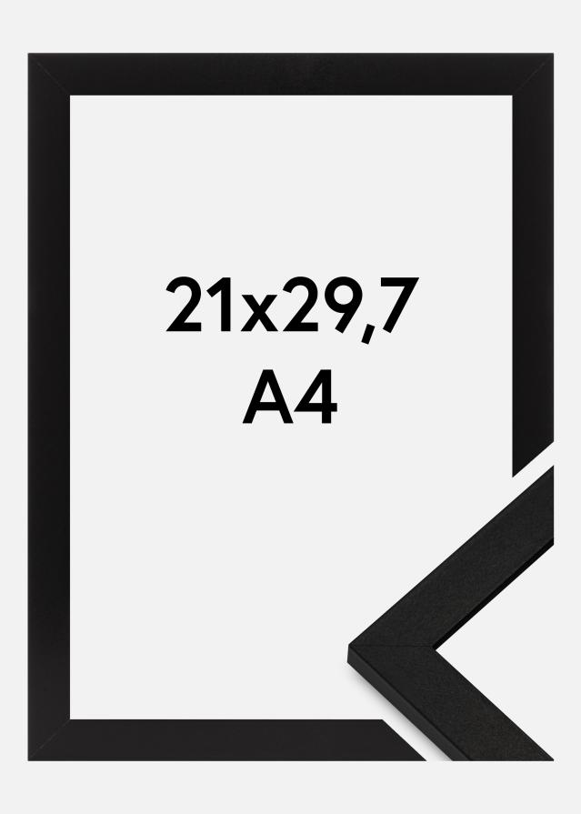 BGA Rahmen BGA Classic Acrylglas Schwarz 21x29,7 cm (A4)