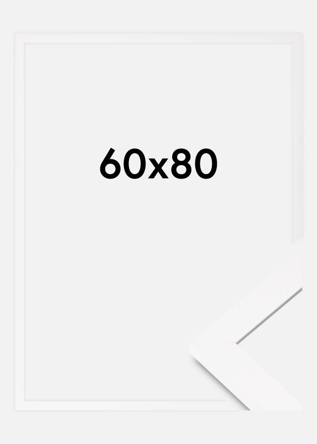 BGA Rahmen BGA Classic Acrylglas Weiß 60x80 cm