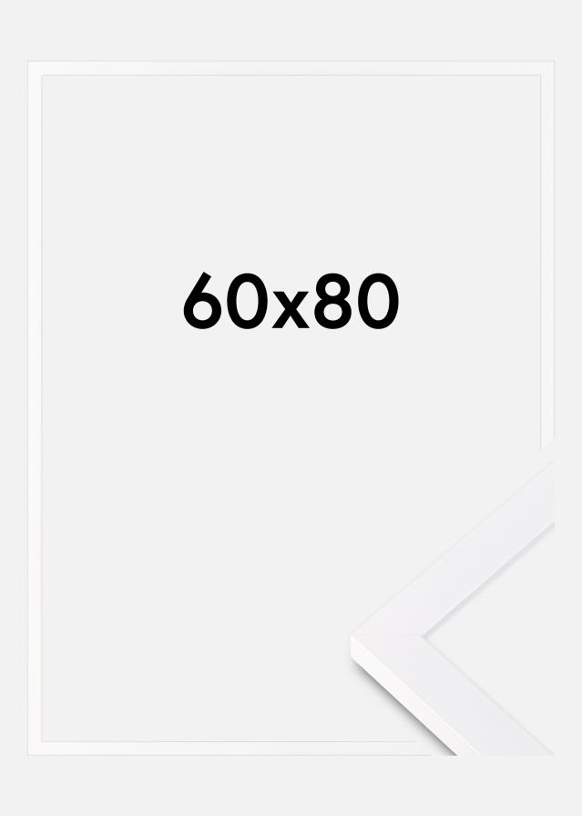 BGA Rahmen Selection Acrylglas Weiß 60x80 cm