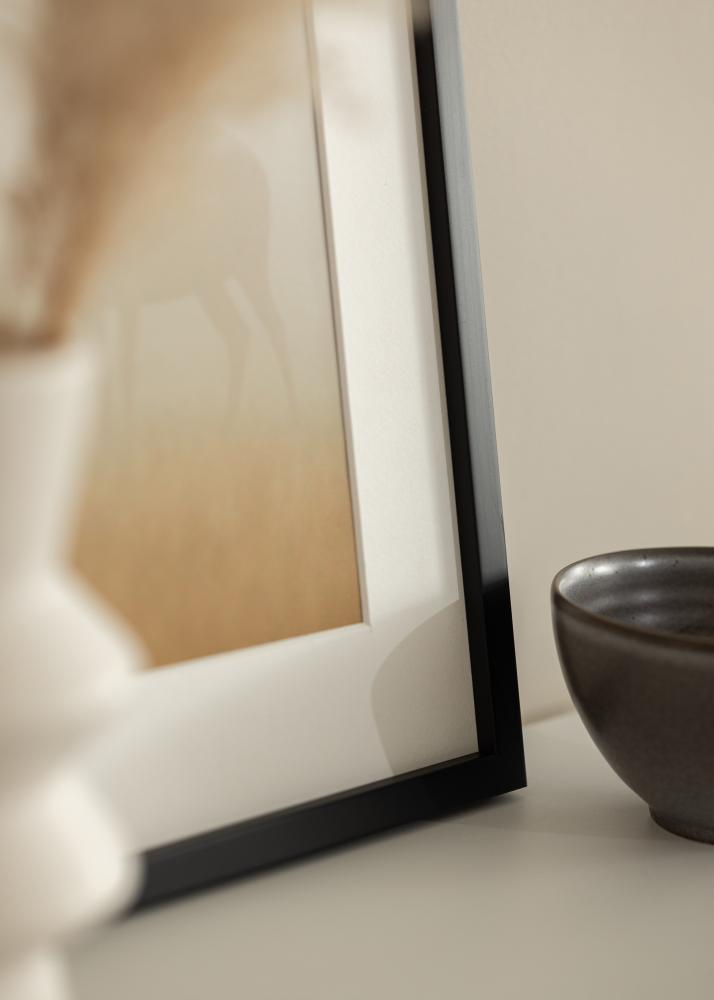 Estancia Rahmen Exklusiv Schwarz 40x40 cm