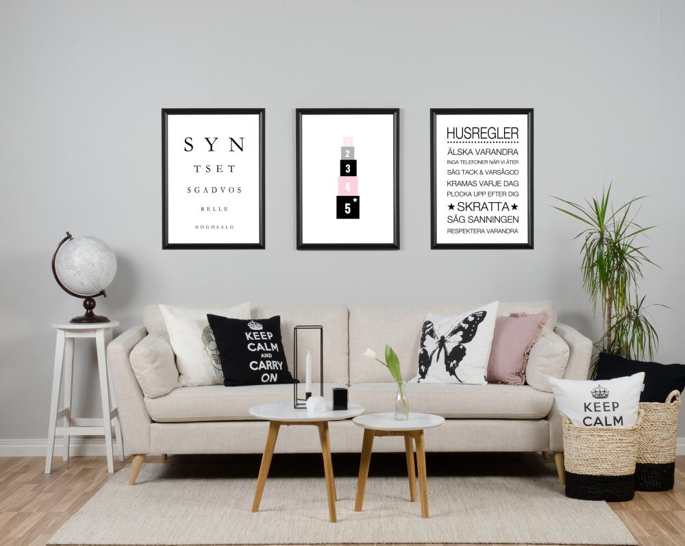 Bildverkstad Sehtest - 30x40 cm