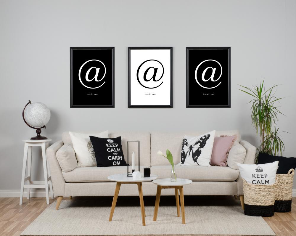 Malimi Posters Reach me - Black