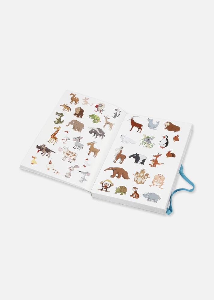 Creativ Company Stickerbuch mit Aufklebern