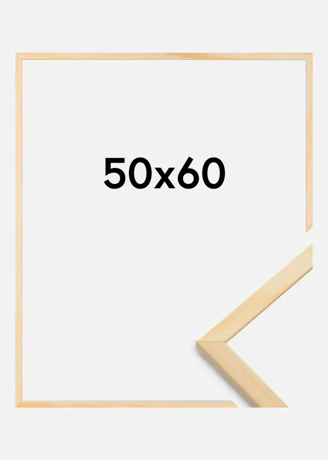 Estancia Rahmen Galant Acrylglas Kiefer 50x60 cm