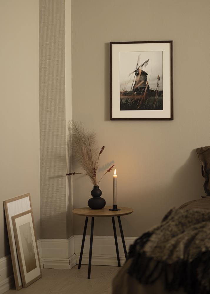 Estancia Rahmen E-Line Acrylglas Walnuss 70x100 cm