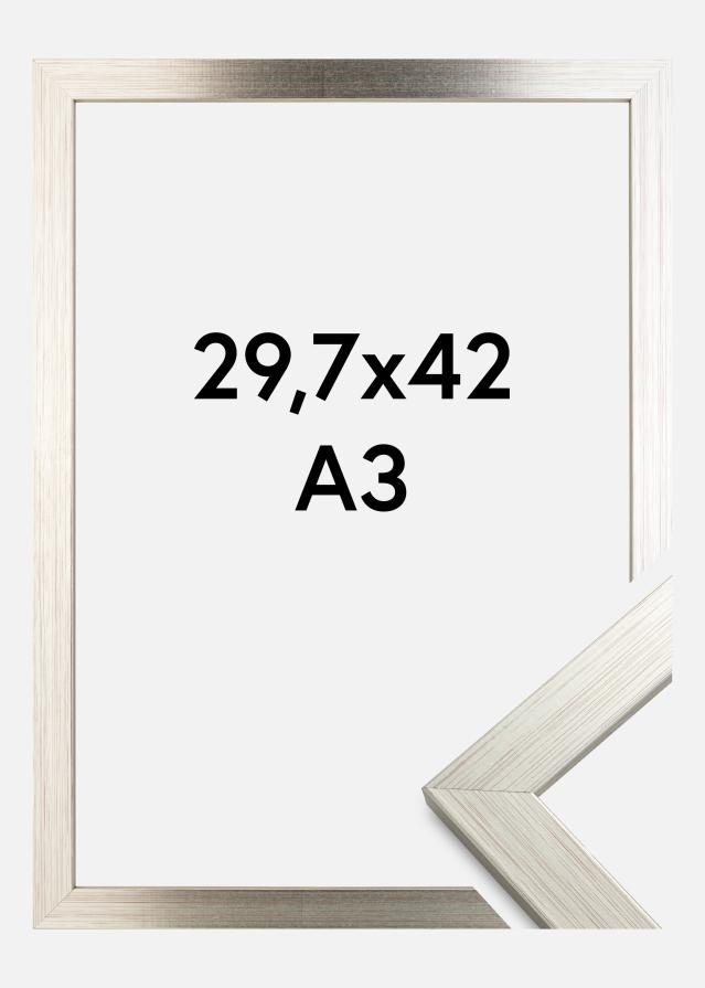 Galleri 1 Rahmen Silver Wood Acrylglas 29,7x42 cm (A3)