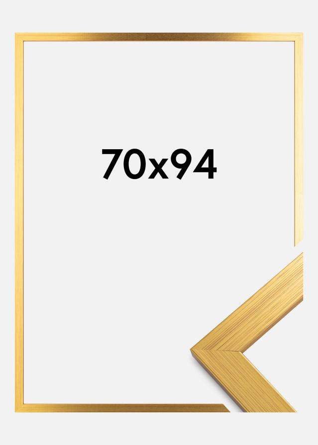 Galleri 1 Rahmen Gold Wood Acrylglas 70x94 cm