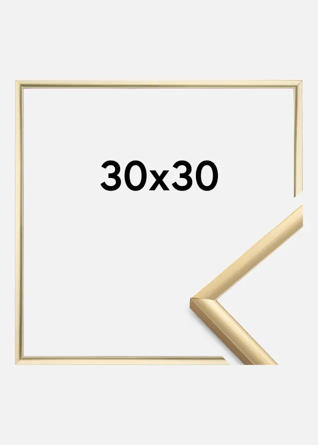 Walther Rahmen New Lifestyle Gold 30x30 cm