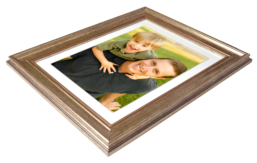 Estancia Rahmen Rokoko Silber 30x40 cm