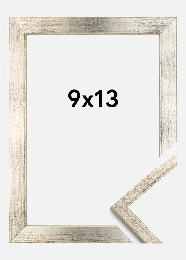 Estancia Rahmen Galant Silber 9x13 cm