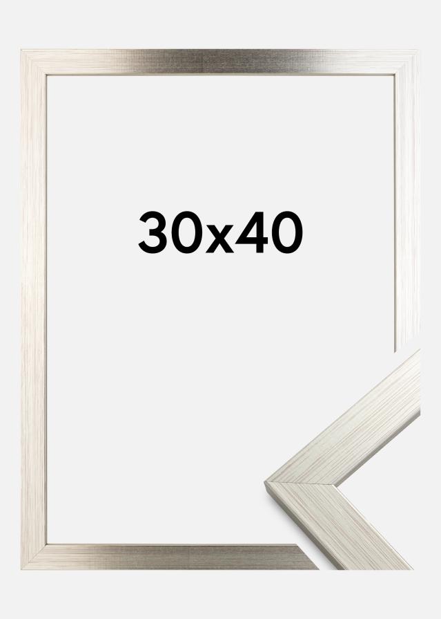 Galleri 1 Rahmen Silver Wood Acrylglas 30x40 cm