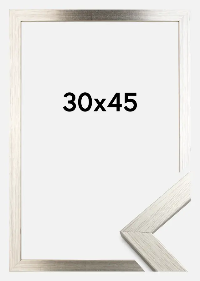 Galleri 1 Rahmen Silver Wood Acrylglas 30x45 cm