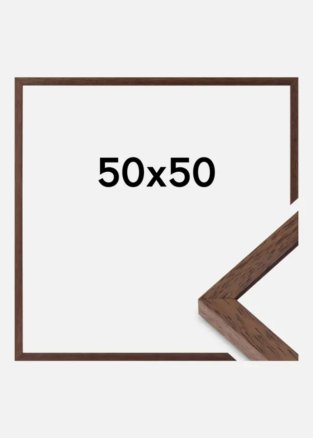 Mavanti Rahmen Ares Acrylglas Teak 50x50 cm