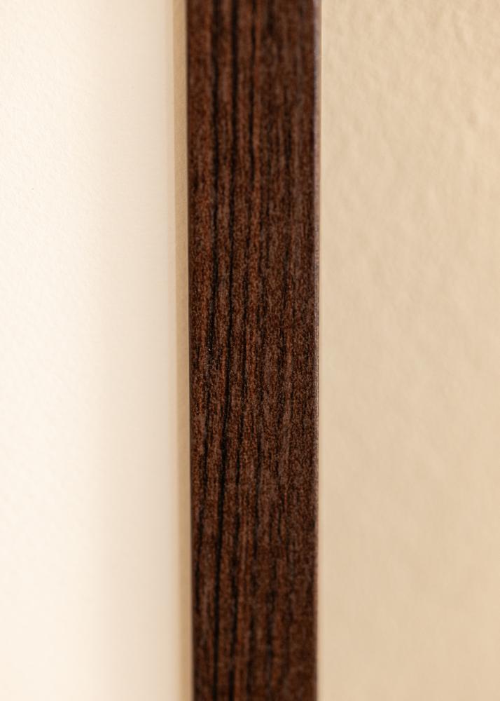 BGA Rahmen Deco Acrylglas Walnuss 50x60 cm