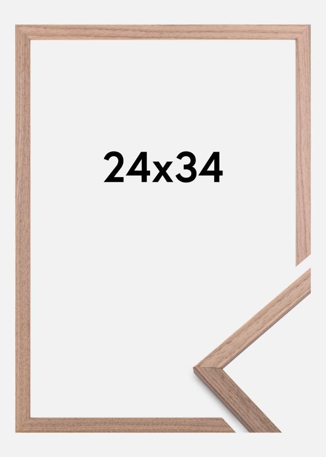 Galleri 1 Rahmen Edsbyn Walnuss Hell 24x34 cm