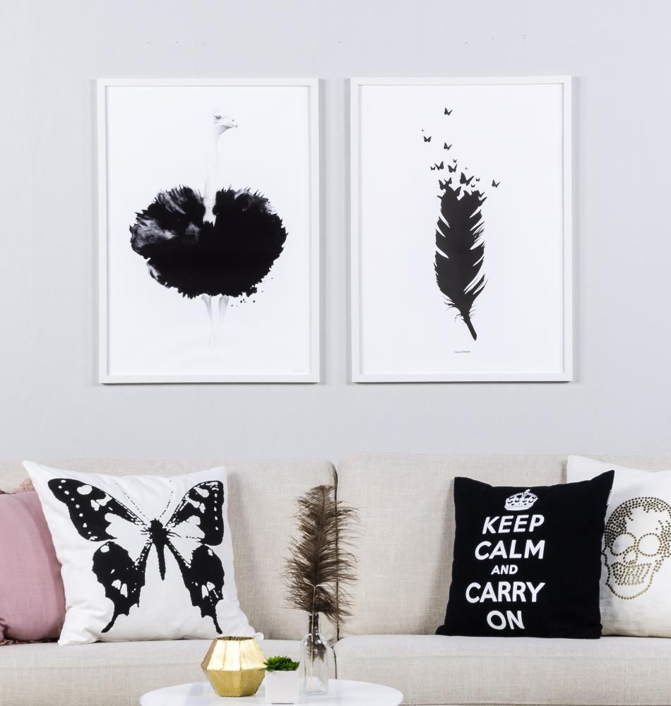 Estancia Rahmen Exklusiv Weiß 15x15 cm