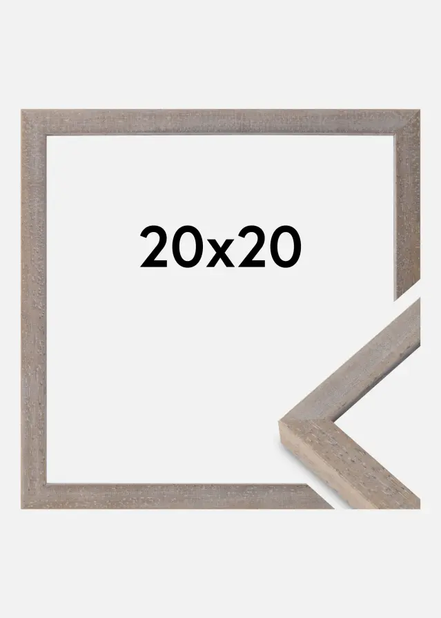 Mavanti Rahmen Ares Acrylglas Grau 20x20 cm