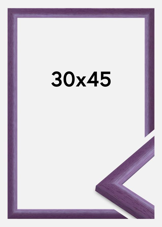 Jämtlands Ramfabrik Rahmen Cornwall Acrylglas Lila 30x45 cm